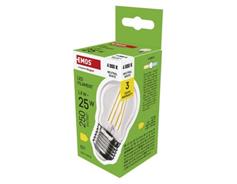 EMOS LED žárovka Filament Mini Globe / E27 / 1,8 W (25 W) / 250 lm / neutrální bílá