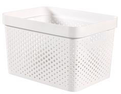 Curver Box Curver Infinity Dots 17L bílý