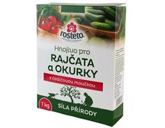 Hnojivo Rosteto s čedičovou moučkou - rajčata a okurky 1 kg 