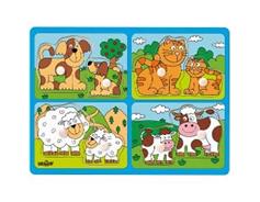Woody 102191913 Puzzle-domácí zvířata 
