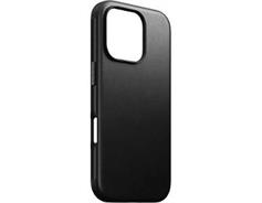 NOMAD Modern leather case iPhone16Pro bk 