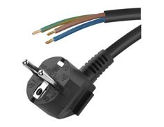 EMOS Flexo šňůra PVC 3× 1,0mm2, 5m, černá