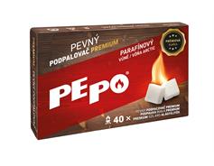 PE-PO podpalovač pevný Premium - 40 podpalů