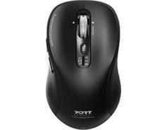 PORT DESIGNS 900707C wrl mouse USB-A/C BK PORTCONNECT