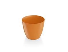 Obal Ella - lesklá oranžová 13 cm