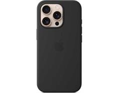 APPLE iPhone 16 Pro SiliconeCaseMS Black 