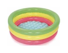 BESTWAY Nafuk. bazén 70cm růž-žlu-zel 