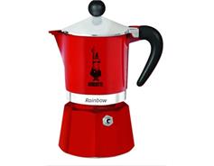 BIALETTI RAINBOW 3 ŠÁLKY ČERVENÁ
