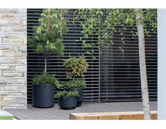 Prosperplast Květináč Prosperplast HEOS antracit 39 cm 