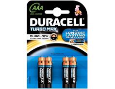 Duracell Turbo Max AAA balení 4ks 10PP100015