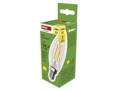 EMOS LED žárovka Filament svíčka  / E14 / 7 W (75 W) / 1055 lm / teplá bílá