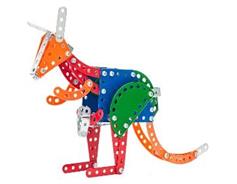 MERKUR 10998302 ZOO Klokan 148 dílků 