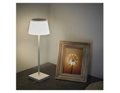 EMOS LED stolní lampa KATIE, nabíjecí, bílá