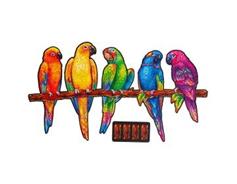 UNIDRAGON Playful Parrots (KS) puzzle 