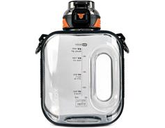 GLOX Tritanová láhev na pití 1,6 l černá