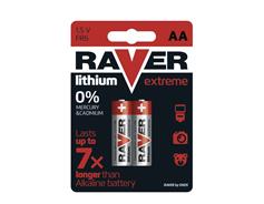 Lithiová baterie RAVER AA (FR6)