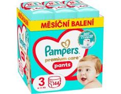 PAMPERS PLEN.KALHOT.PREMIUM VEL.3/144 KS 