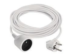 EMOS Prodlužovací kabel 10 m / 1 zásuvka / bílý / PVC / 1,5 mm2