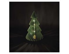 EMOS Vánoční papírový strom se stojánkem, 30 cm, vnitřní