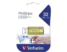 VERBATIM 32GB USB Flash 2.0 PIN STRIPE 
