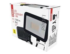 EMOS LED reflektor INOVO s pohybovým čidlem, 20W, antracit,  neutrální bílá