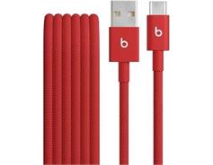 BEATS USB-A/USB-C Woven Cable 1,5m Red 