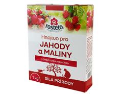 Hnojivo Rosteto s čedičovou moučkou - jahody a maliny 1 kg 