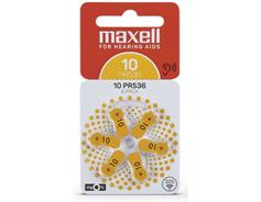 MAXELL AZ10/PR536 ZINK AIR 6PK 