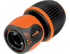 Rychlospojka DeLuxe 1/2" 5/8" 3/4" s funkcí stop Stocker