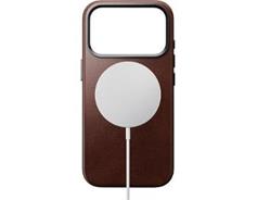 NOMAD Leather Case iPhone 17 Pro Brown 