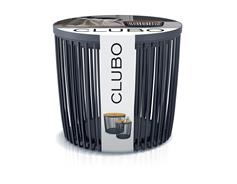 Prosperplast Set Prosperplast 2 univerzálních košů CLUBO s bambusovými víky 25+35l antracit 