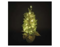 EMOS LED svítící stromek, 50 cm, venkovní i vnitřní, teplá bílá, časovač