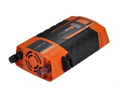 Carspa Napěťový měnič Carspa PID600-12, 12V/230V+2xUSB 600W, modifikovaná sinus, digitální display, vhodný do auta