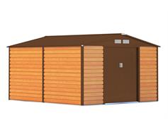 G21 Zahradní domek G21 GAH 884 - 277 x 319 cm, hnědý