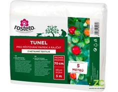 Neotex / netkaná textilie Rosteto -  tunel - bílý 70 cm x 5 m