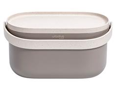 Nádoba na bioodpad UrbAlive bez rámu a sáčků - taupe + sl. kost s káv. sedlinou