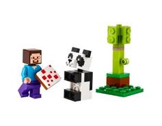 LEGO Steve a pandí mládě 30672 