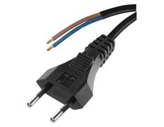 EMOS Flexo šňůra PVC 2× 0,75mm2, 5m, černá