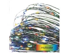 EMOS LED vánoční nano řetěz zelený, 7,5 m, venkovní i vnitřní, multicolor, časovač