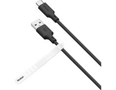 YENKEE YCU 315 BK SILIC USB A-C / 1,5m 