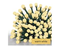 EMOS LED vánoční cherry řetěz – kuličky, 48 m, venkovní i vnitřní, teplá bílá, programy,časovač