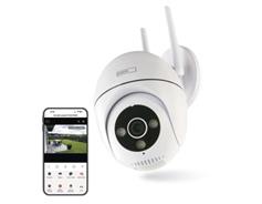 EMOS GoSmart Venkovní otočná kamera IP-800 WASP s WiFi, bílá