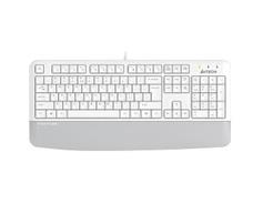 A4Tech FK20 multimed. kancel. CZ/US bílá 