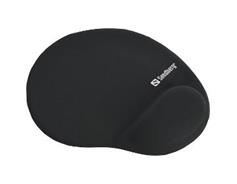 SANDBERG Mousepad with gel wrist pad Bk 