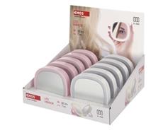 EMOS Kapesní kosmetické zrcátko s LED světlem, 10 ks, display box
