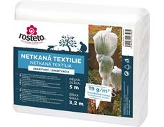 Neotex / netkaná textilie Rosteto - bílý 19g šíře 5 x 3,2 m