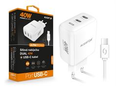 ALI CN 40W, 2xUSB-C, USB-C, bíl CHPD0024