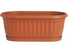 Truhlík Similcotto mini s miskou - terakota 22x11,5 cm