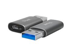 TRUST Calyx adaptér USB-A na USB-C 2ks 