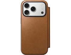 NOMAD Mod.Leather Folio iP17 Pro English tan